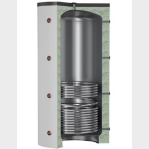 Accumuleringstank 800Liter m 1 varmespiral